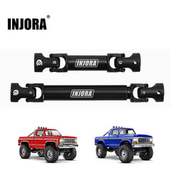 INJORA Hardened Steel Drive Shafts for 1/18 TRX4M High Trail K10 F150 INJORA