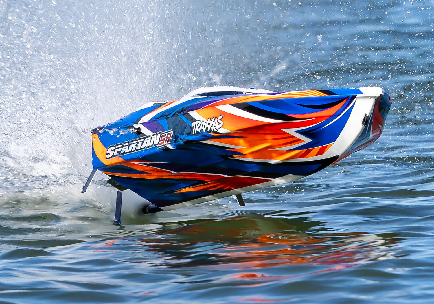 Traxxas: SpartanSR Brushless Race Boat (103076-4) TRAXXAS