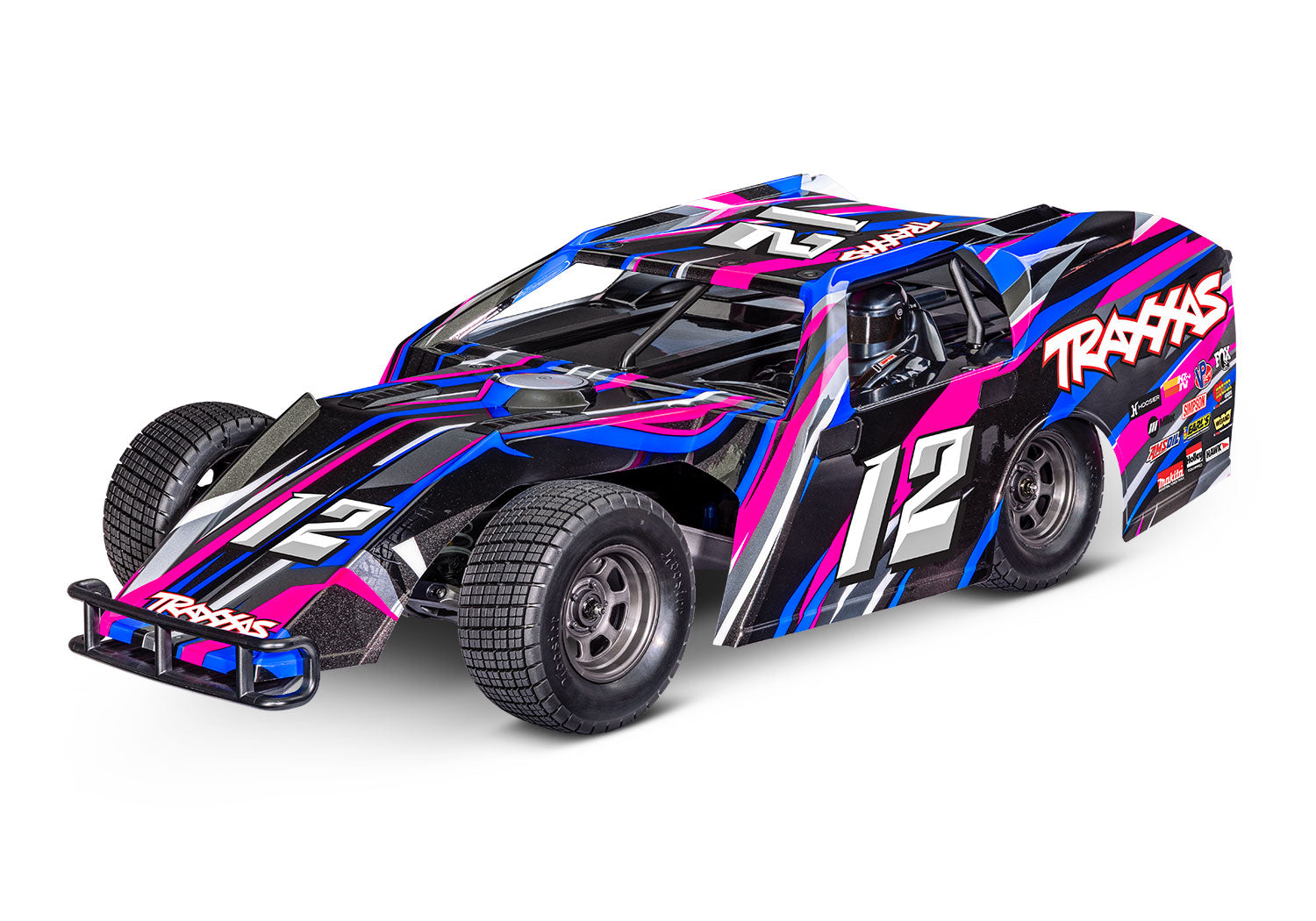 Traxxas Slash® Modified : 1/10 2WD oval track racing truck (104354-74) TRAXXAS