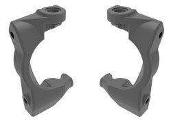 Traxxas Caster blocks (c-hubs), left & right (gray) (10732) TRAXXAS