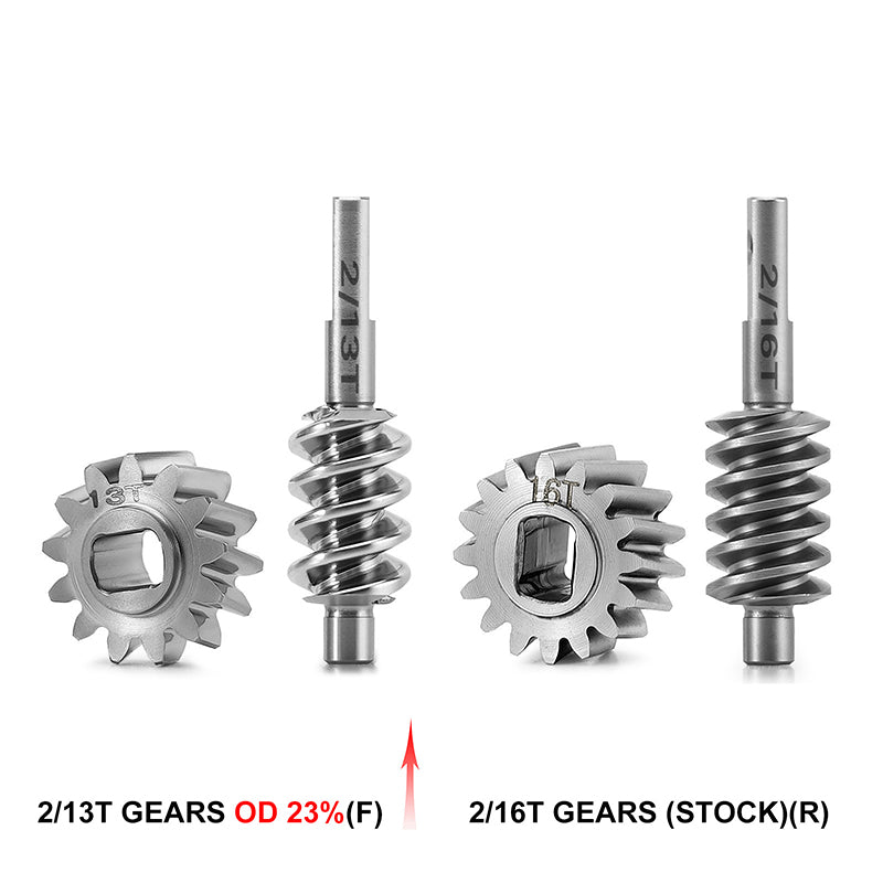 INJORA Axle Worm Gear Set Pairs For 1/30 SCX30 INJORA
