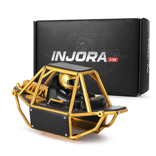 INJORA Moonbit Nylon Tube Buggy Body Kit for 1/18 RC Crawler TRX4M INJORA