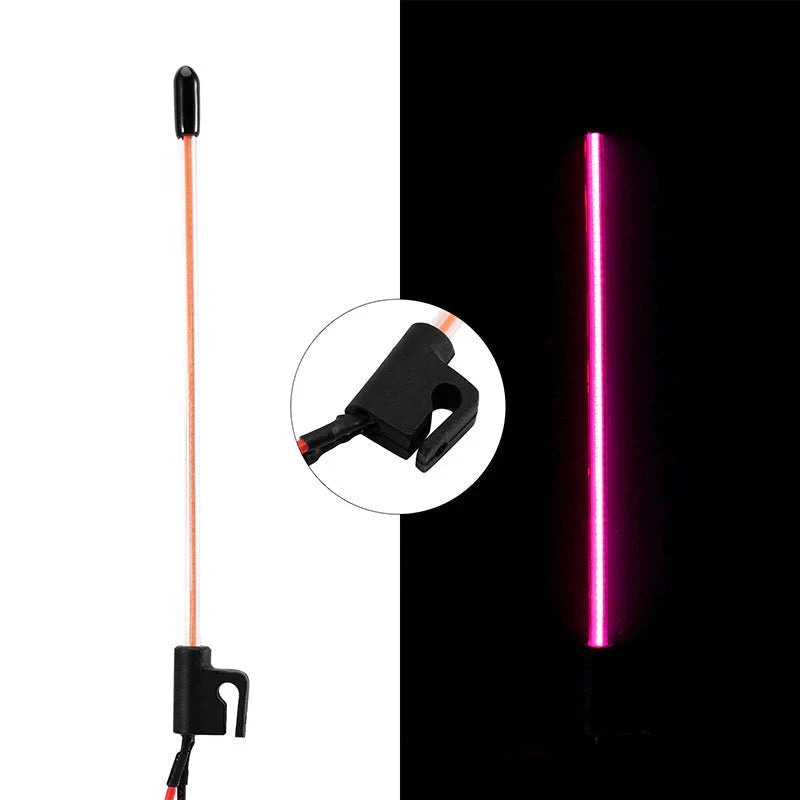 INJORA LED Whip Light for 1/18 1/24 RC Crawlers (Side Fixed) INJORA