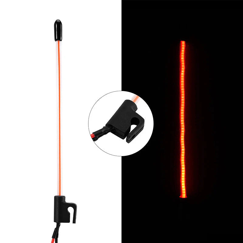 INJORA LED Whip Light for 1/18 1/24 RC Crawlers (Side Fixed) INJORA