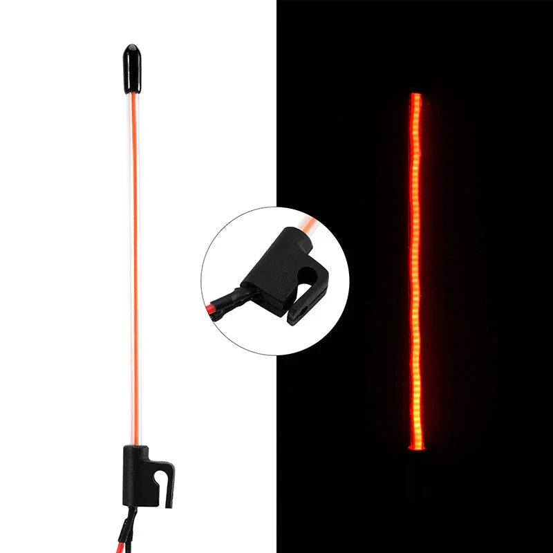 INJORA LED Whip Light for 1/18 1/24 RC Crawlers (Bottom Fixed) INJORA