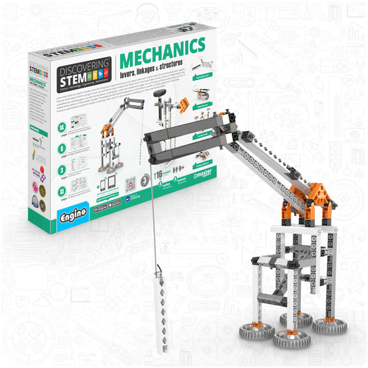 Engino Discovering STEM Mechanics Set – Levers, Linkages & Structures Engino