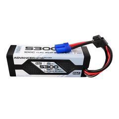 Gens Ace G-Tech 5300mAh 11.4V 100C 3S1P Lipo Battery Pack With EC5 Plug GensTattu