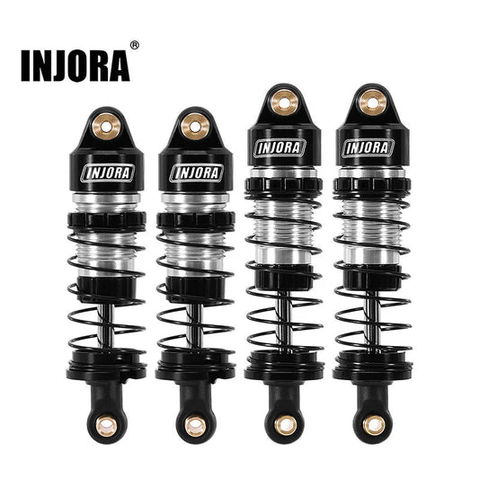 INJORA: 4PCS Aluminum Oil Shocks for 1/24 Buggy Losi Micro-B INJORA