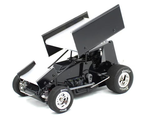 1RC Racing Sprint Car 4.0 1/18 Brushless RTR 2WD Oval Racer (Black) w/2.4GHz Radio, Battery & Charger Amain Hobbies