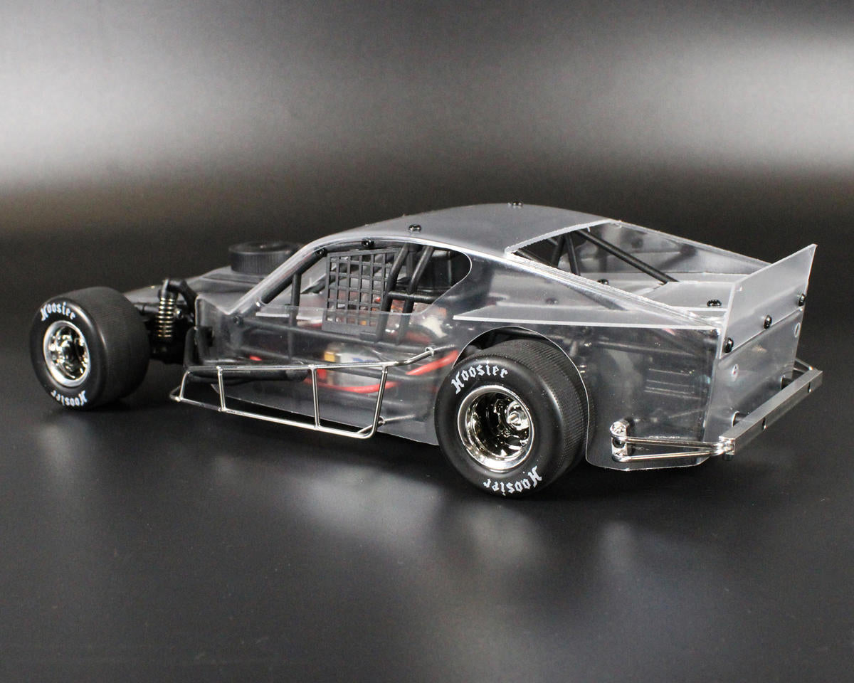 1RC Racing Asphalt Modified 2.0 1/18 Brushless RTR 2WD Oval Racer (Clear) w/2.4GHz Radio, Battery & Charger Amain Hobbies