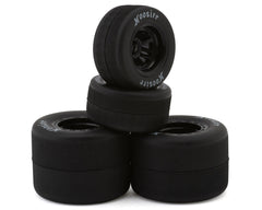 1RC Racing 1/18 Asphalt Sprint Car Tires (Black) (4) (Front & Rear) (Soft) Amain Hobbies