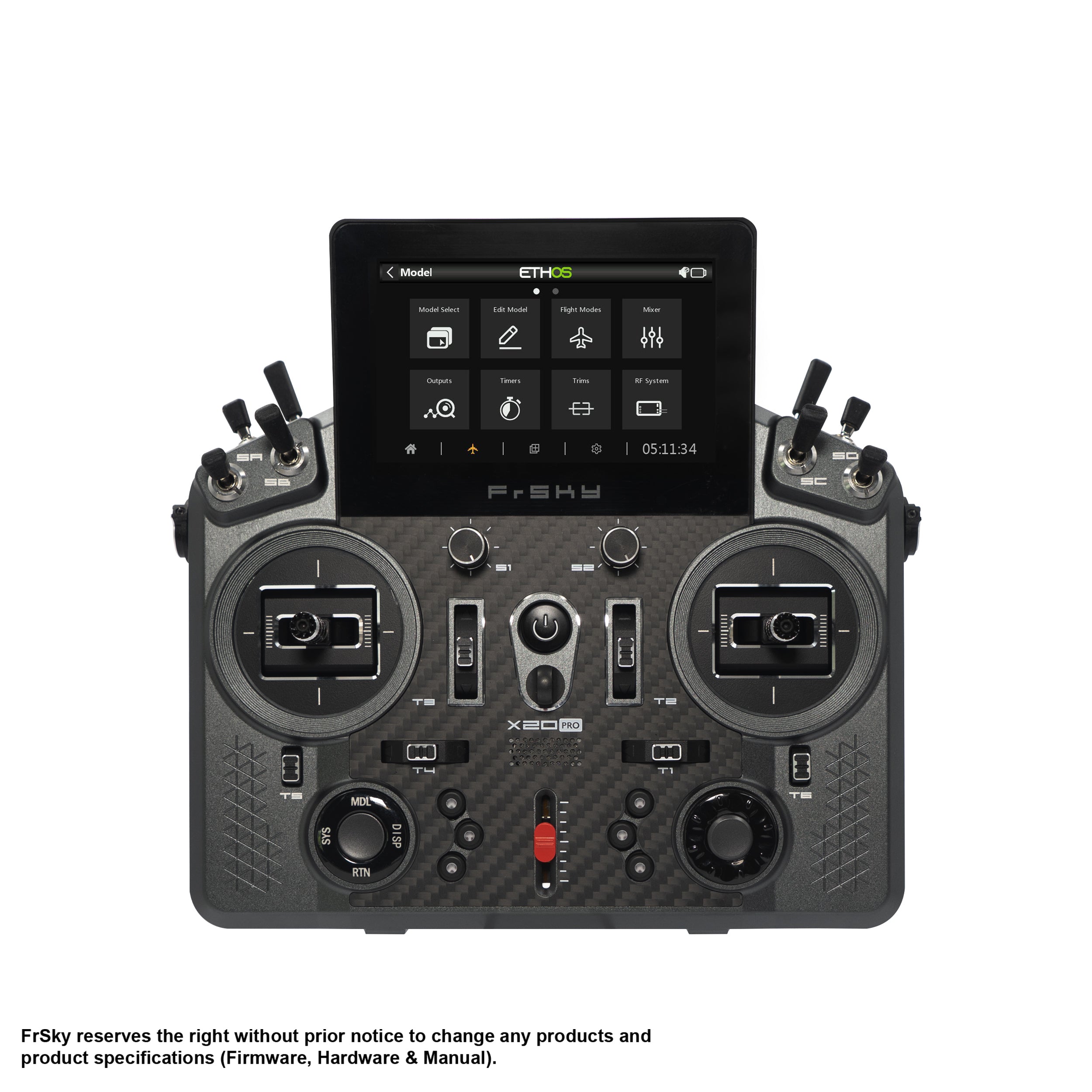 FrSky X20 Pro AW Transmitter - Grey (03010216) FrSky RC, Inc