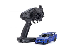 MINI-Z AWD NISSAN SKYLINE GT-R R34 V.specⅡNur Metallic Blue 32658MB Kyosho America
