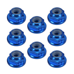 INJORA 8PCS M2 Wheel Lock Nuts Flange Nuts for SCX24 (YQ-WH-18) INJORA