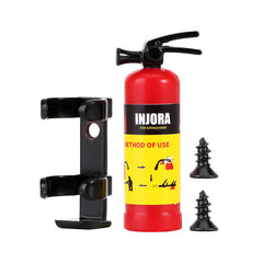 INJORA Mini Fire Extinguisher Scale Accessories for 1/24 1/18 RC Crawlers INJORA