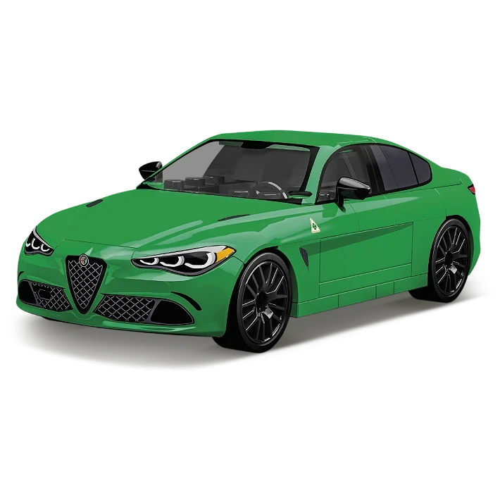 COBI Alfa Romeo Giulia Quadrifoglio Green Car: Set #24605 COBI