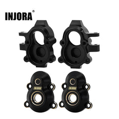 INJORA Brass Front Outer Portal Housings Steering Knuckles for 1/18 Redcat Ascent18 (ASC18-04) INJORA