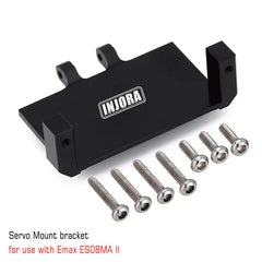 INJORA EMax ES08MA II Analog Metal Gear Servo Mount for 1/24 SCX24 INJORA