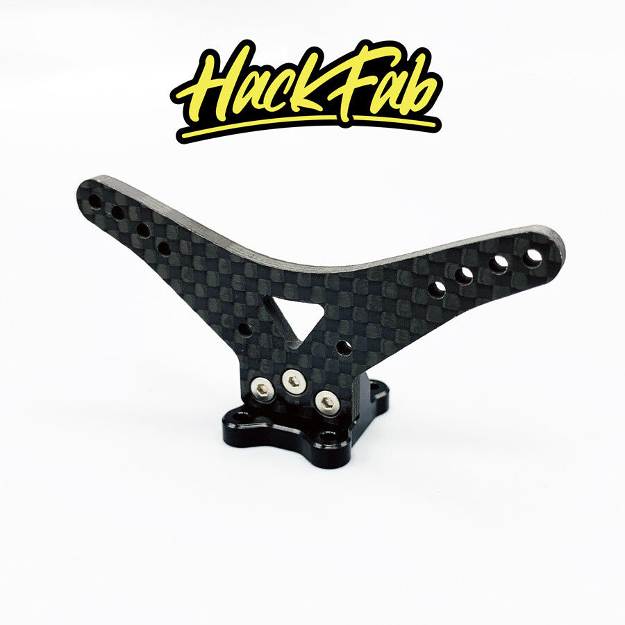 LOSI Mini-B Wide Carbon Fiber Shock Tower (HFB02026) Amain Hobbies