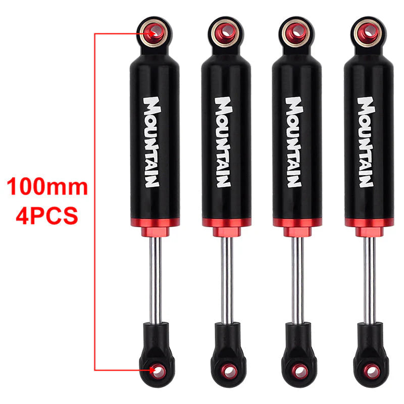 INJORA 2/4pcs Built-in Spring 90-120mm Shock Absorber Damper for 1/10 RC Crawler INJORA
