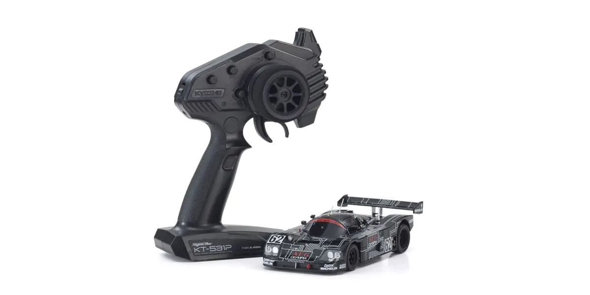Kyosho: MINI-Z RWD Series Ready Set Sauber-Mercedes Gruppe-C-Rennsportwagen C9 (32353) Kyosho America
