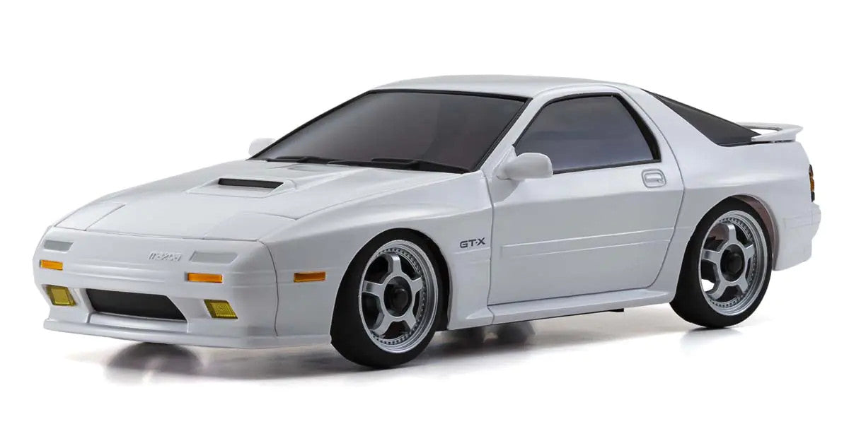 Kyosho MINI-Z AWD MAZDA SAVANNA RX-7 FC3S White (32634W) Kyosho America