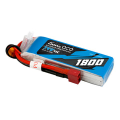 Gens Ace: 1800mAh 7.4V 2S1P 45C Lipo Battery Pack With Deans Plug GensTattu