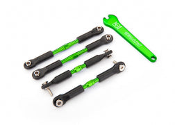 Traxxas Turnbuckles, aluminum (green-anodized) (3741G) TRAXXAS