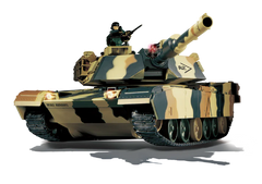 Heng Long 1/24 U.S. Abrams RC IR BB Tank (3816) RC PRO