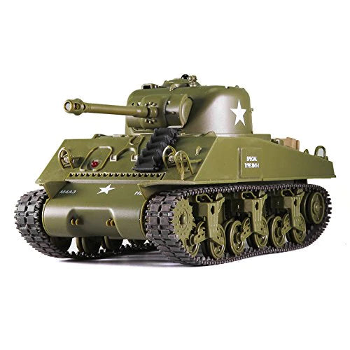 RC-PRO 1/30 U.S M4A3 Sherman RC IR Tank (3841-1) RC PRO