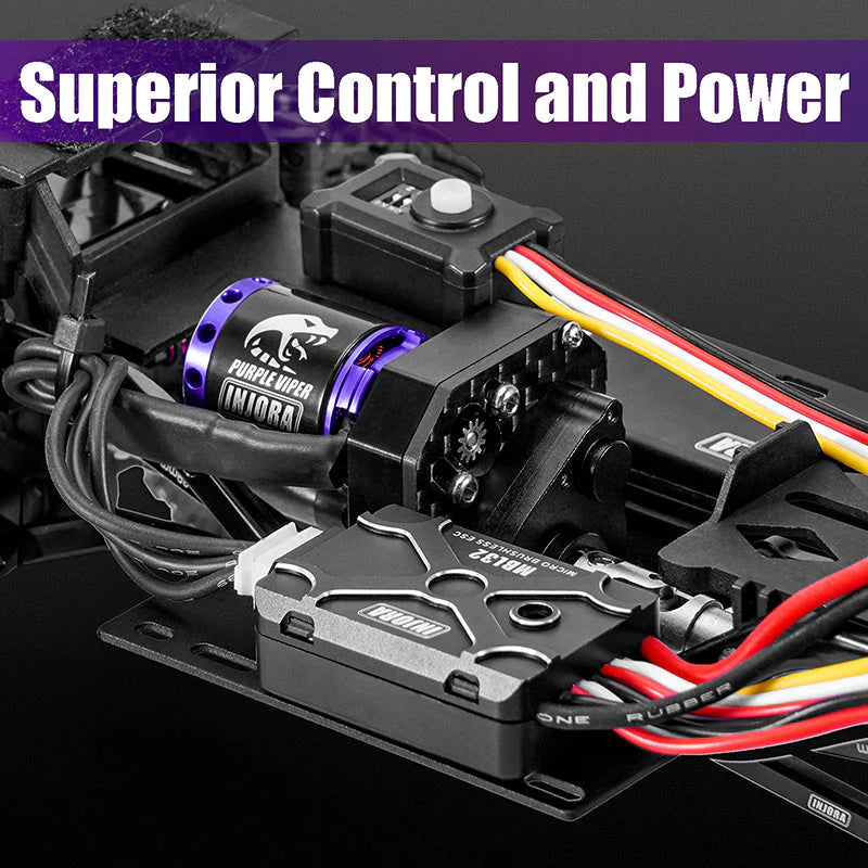 INJORA: Micro Brushless MBL32 ESC for 1/18 1/24 RC Crawler (ESC ONLY) (MBL32) INJORA