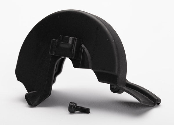 Traxxas Cover, gear/ 3x8mm CS (1) (for single motor installation, use with motor plate #5690X) (5677R) TRAXXAS