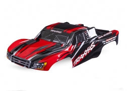 Traxxas Body, Slash® 4X4 (also fits Slash® VXL & Slash® 2WD), Red (painted, decals applied) (5855-Red) TRAXXAS