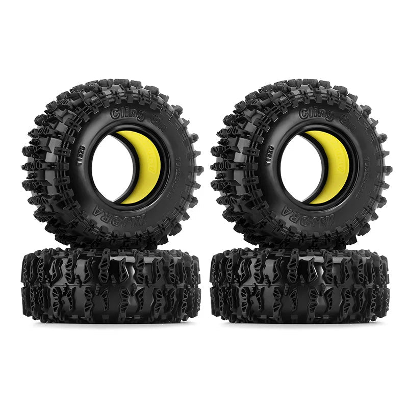 INJORA Cling On 1.3" Tires (4) (70*26mm) (YQT-1320-1370) INJORA