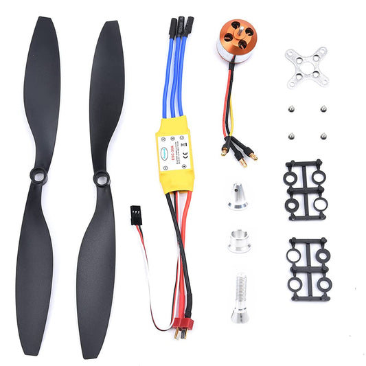 YoungRC A2212 1000KV Brushless Motor + 30A ESC Electric Speed Controller + 1045 Propeller CW CCW Kit for RC Multicopter Quadcopter