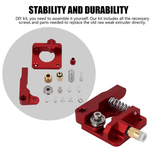 CREALITY: CR-10 Extruder Upgraded Replacement, Aluminum MK8 Drive Feed 3D Printer Extruders for Creality ENDER3, CR-10, CR-10S, CR-10 S4, CR-10 S5(x0024567cr)