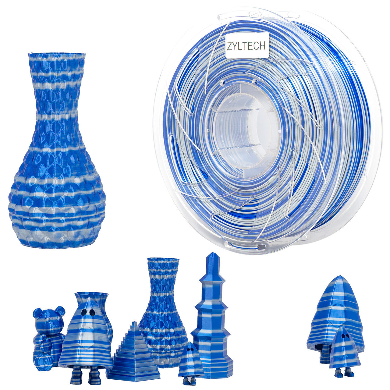 Friendly Hobbies 3D Printer Filament PLA 1.75mm 1kg ZYLtech