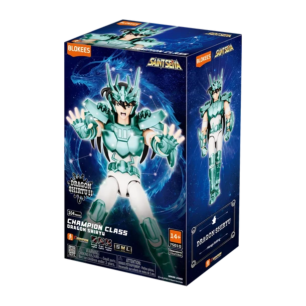 Saint Seiya Champion Class Dragon Shiryu | Blokees Blokees