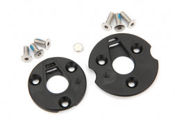 Traxxas Telemetry trigger magnet holders, spur gear/ magnet, 5x2mm (1)/ 3x8mm CCS (3)/ 3x10mm CCS (3) (6538)
