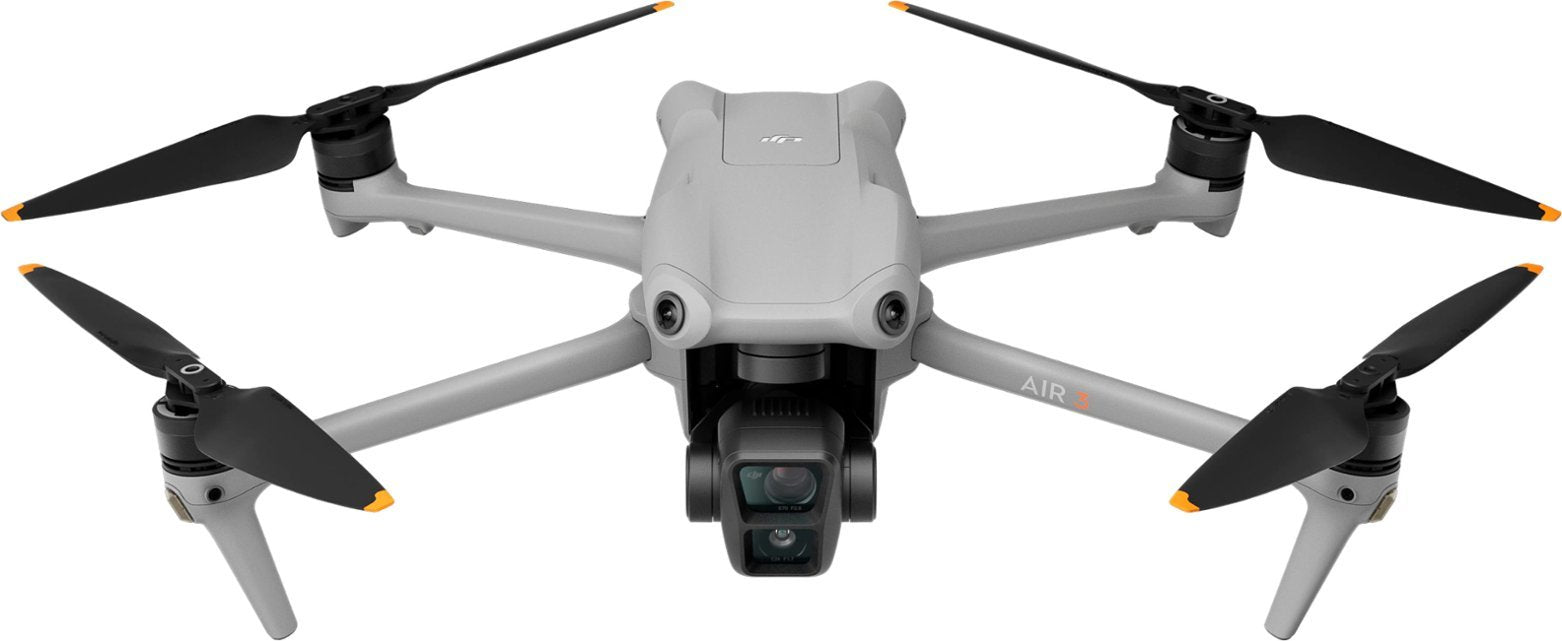 DJI - Mavic Air 3 Fly More Combo Drone and RC 2 Remote Control with Built-in Screen - Gray Drone Nerds