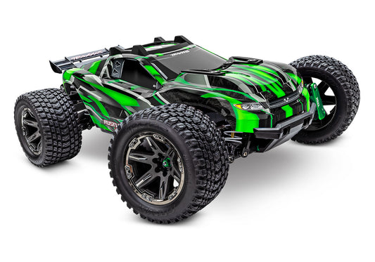 Traxxas 1/10 RUSTLER 4X4 VXL ULTIMATE: Brushless Stadium Truck (67097-4) TRAXXAS