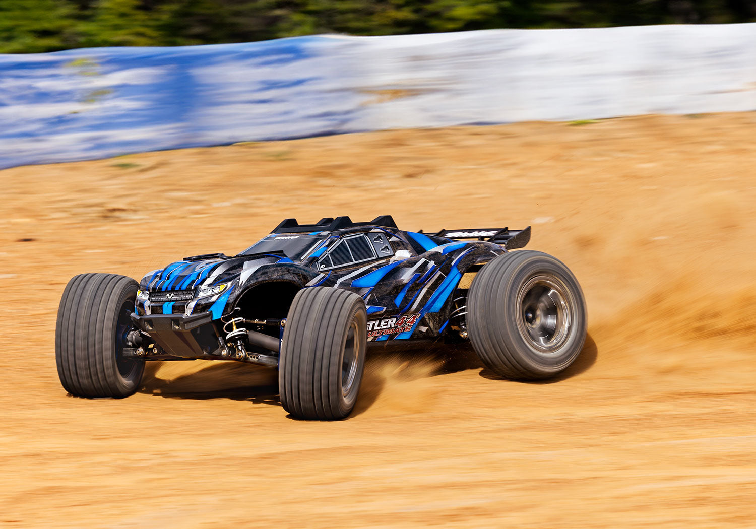 Traxxas 1/10 RUSTLER 4X4 VXL ULTIMATE: Brushless Stadium Truck (67097-4) TRAXXAS