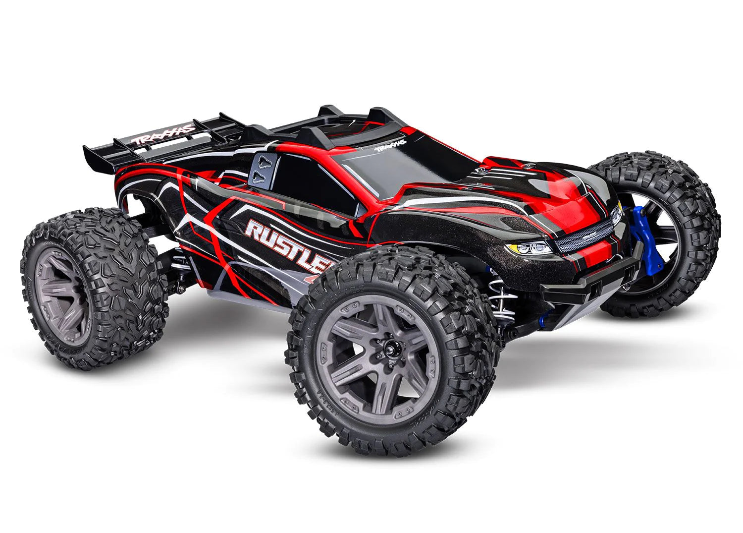 Traxxas Rustler 4X4 2S Brushless: 1/10 Scale 4WD Stadium Truck Traxxas (67164-4) TRAXXAS