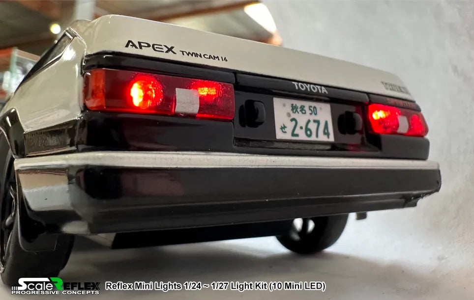 Scale Reflex Mini Lights 1/24 ~ 1/27 LIGHT KIT (10 MINI LED) (700510) Super-G