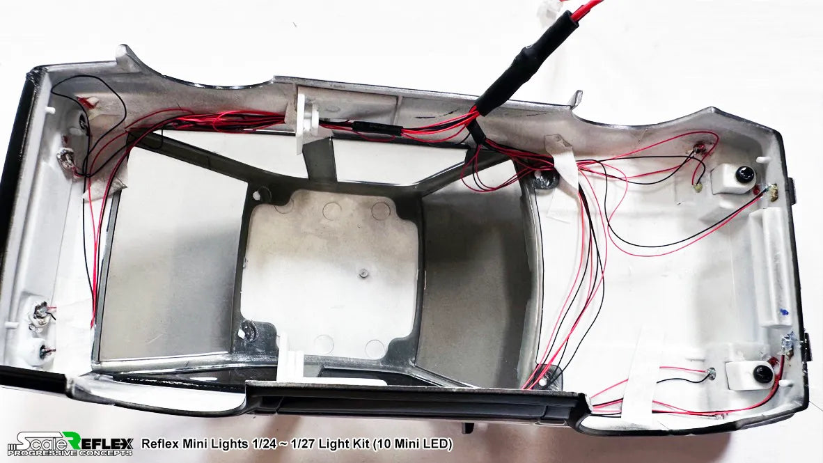 Scale Reflex Mini Lights 1/24 ~ 1/27 LIGHT KIT (10 MINI LED) (700510) Super-G