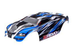 Traxxas Body, 1/16 E-Revo, blue (painted, decals applied) (7115-BLUE) TRAXXAS
