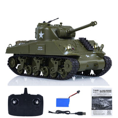 1/30 U.S. M4A3 SHERMAN EASY EIGHT IR TANK, BATTLE SOUNDS, ROTATING TURRET IMEX