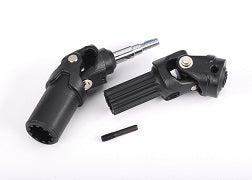 Traxxas Driveshaft assembly, front, extreme heavy duty with 6mm axle (1)/ screw pin (1) (left or right) (fully assembled, ready to install) (7450) TRAXXAS