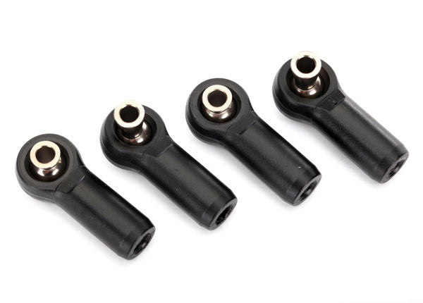Traxxas Rod ends (4) (assembled with steel pivot balls) (7797) TRAXXAS