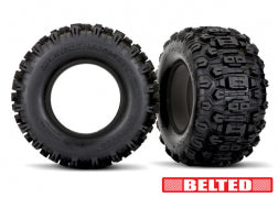 Traxxas Tires, Sledgehammer® (belted, dual profile (4.3" outer, 5.7" inner)) (left & right)/ foam inserts (2) (7870) TRAXXAS
